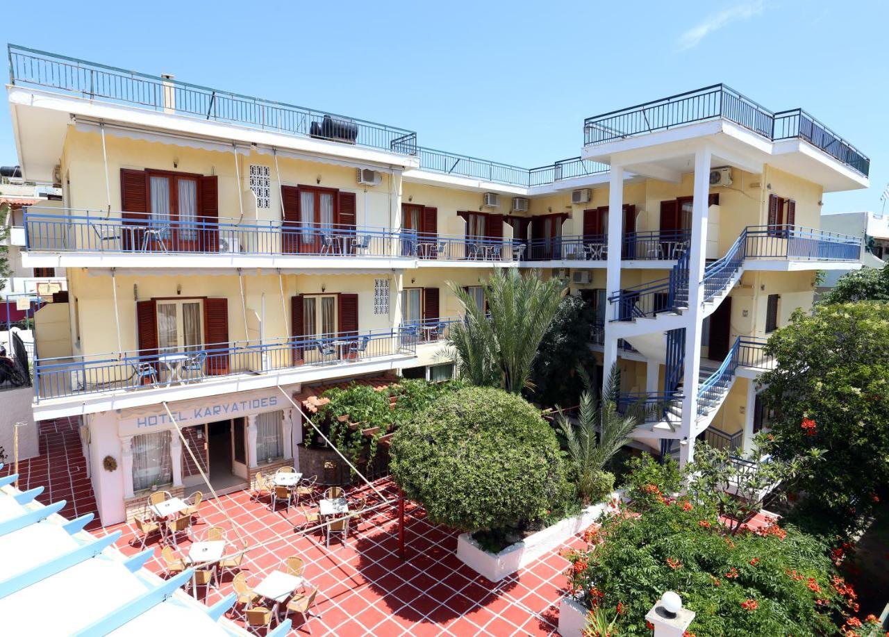 Agia Marina  Hotel Karyatides מראה חיצוני תמונה