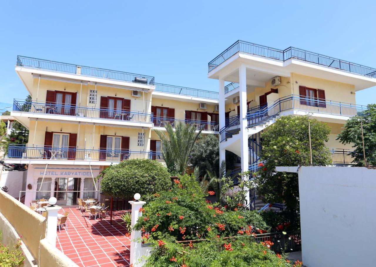 Agia Marina  Hotel Karyatides מראה חיצוני תמונה